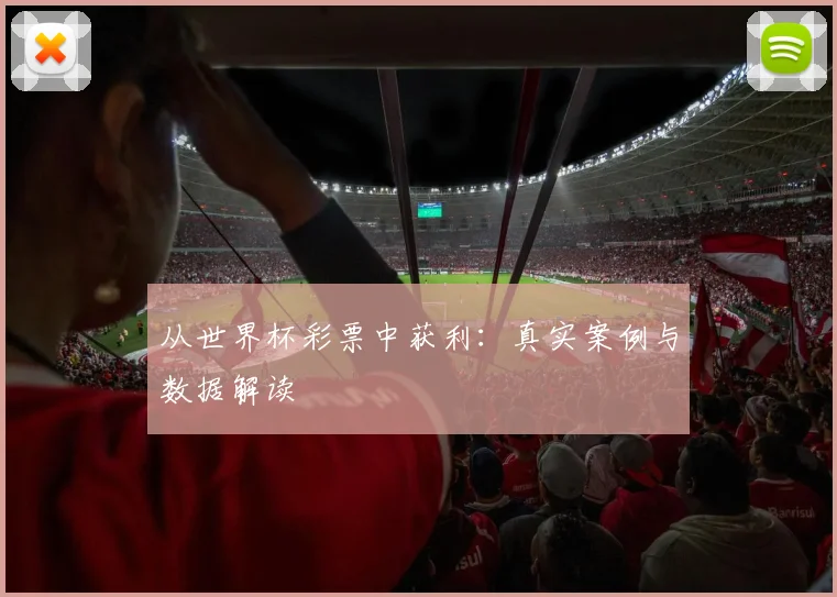 从世界杯彩票中获利：真实案例与数据解读