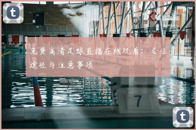 免费高清足球直播在线观看:合法途径与注意事项