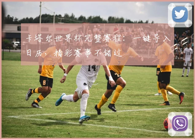 卡塔尔世界杯完整赛程：一键导入日历，精彩赛事不错过