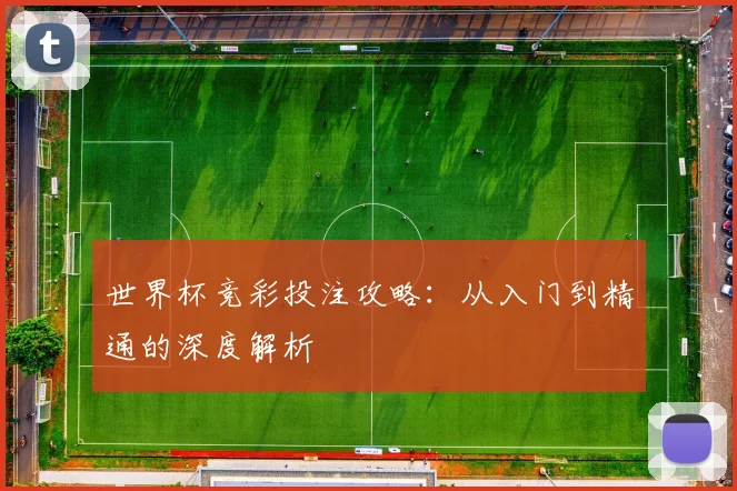 世界杯竞彩投注攻略：从入门到精通的深度解析